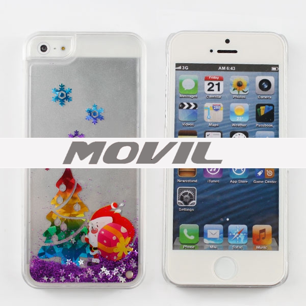 NP-1868 PC arena movediza funda para iPhone 5-10